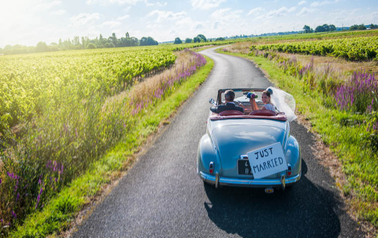 Just Married Car